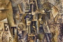 Pablo Picasso 1911 Still Life with a Bottle of Rum - New York Metropolitan Museum Of Art
